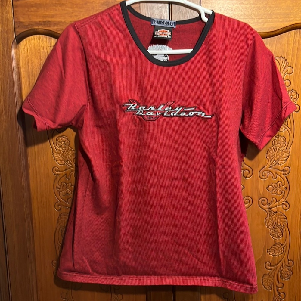 Genuine Harley Davidson t-shirt with Harley logo on the front